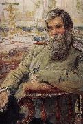 Ilia Efimovich Repin Do not charge the Czech Republic Andrei portrait painting